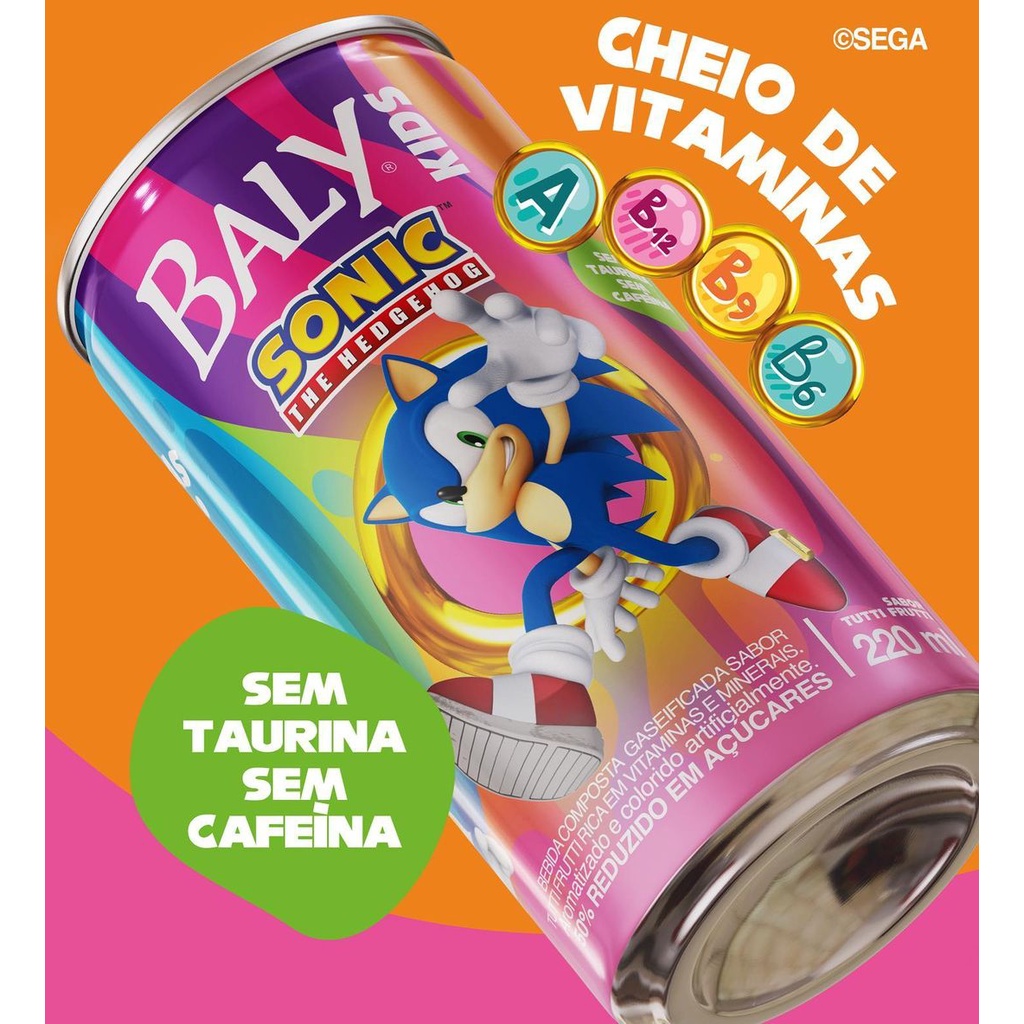 imagem de BALY KIDS 220ML TUTTI FRUTTI SONIC