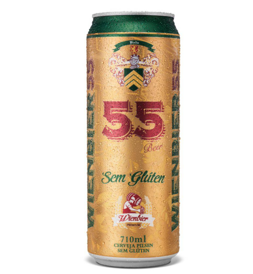 imagem de CERVEJA WIENBIER 55 SEM GLUTEN 710ML