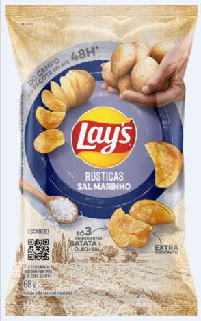 imagem de LAYS RUST SAL MAR 68G