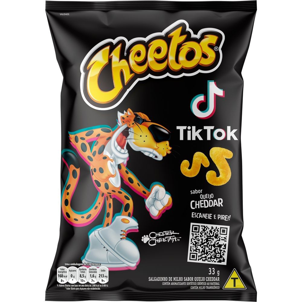 imagem de CHEETOS TIKTOK CHEDDAR 33G