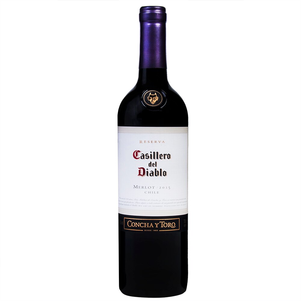 imagem de VINHO CHI CASILLERO DEL DIABLO MERLOT 750 ML