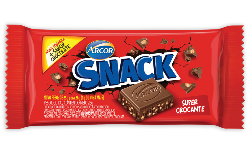 imagem de CHOCOLTE SNACK 26G