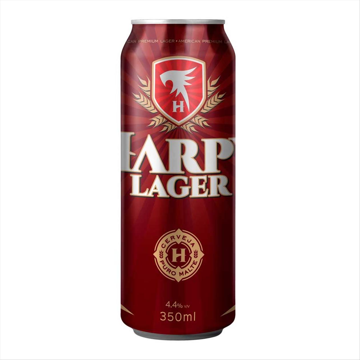 imagem de CERVEJA ANTUERPIA HARPY LAGER 350ML LATA - SHRINK C/12 UN.