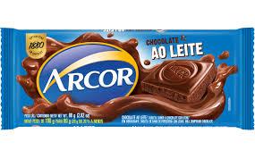 imagem de CHOCOLATE AO LEITE ARCOR 80G