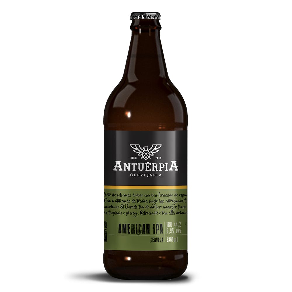 imagem de CERVEJA ANTUERPIA 06 AMERICAN IPA 600ML - CX. C/ 15 UN.