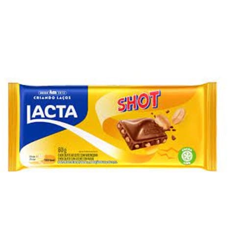 imagem de CHOC LACTA SHOT 80GR
