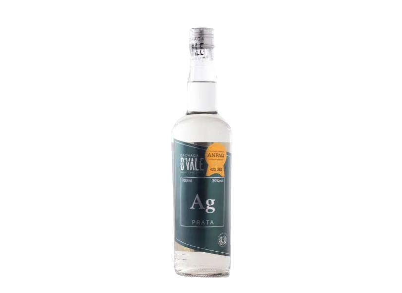 imagem de CACHACA DVALE AG PRATA 700ML 39%