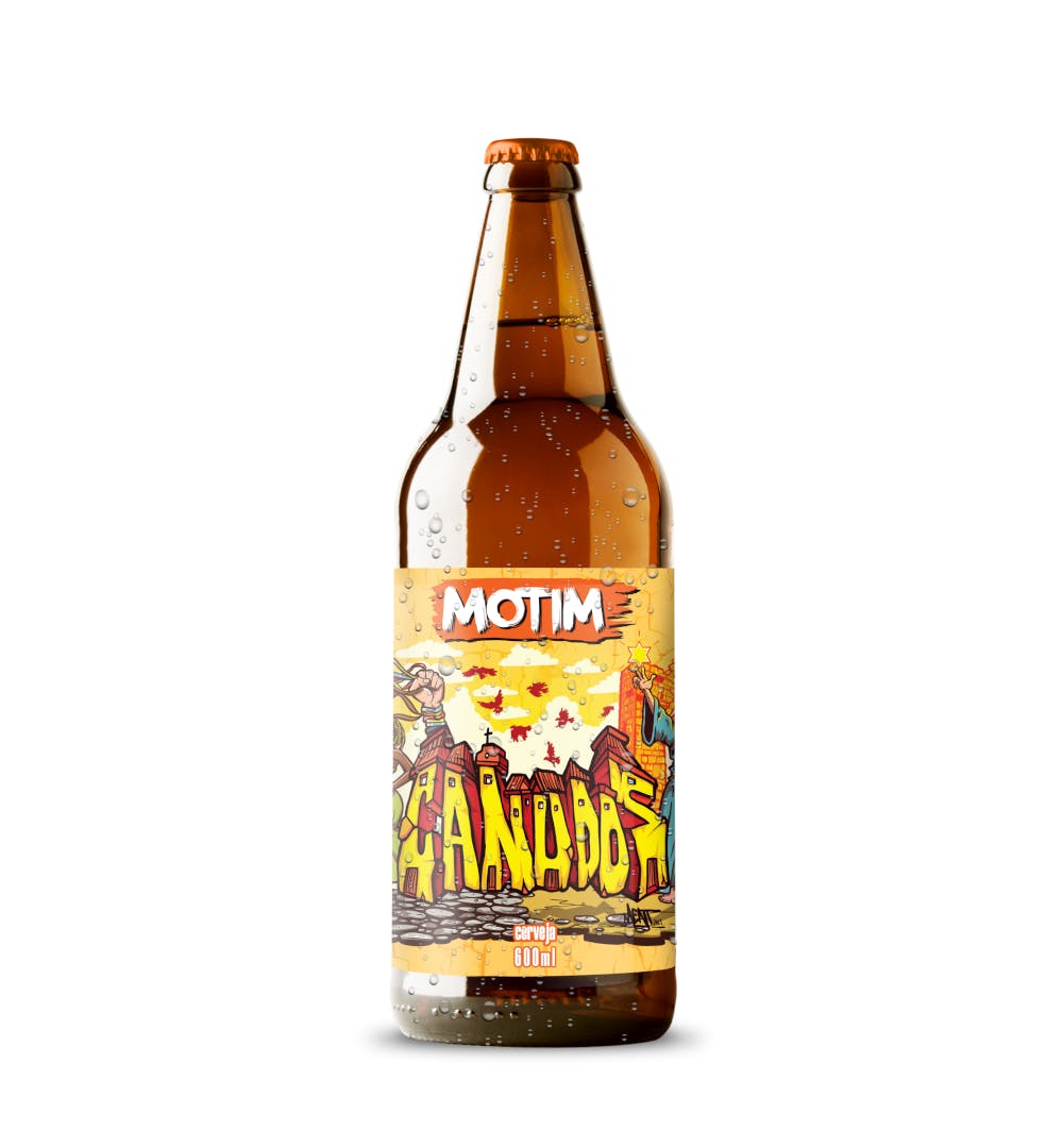 imagem de CERVEJA MOTIM CANUDOS 600ML - CX. C/ 06 UN.