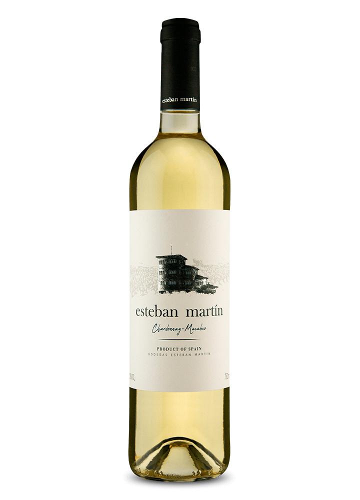 imagem de Vinho Esteban Martin D.O.P. Carinena Chardonnay Macabeo Blanco 2020