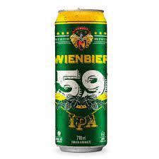 imagem de CERVEJA WIENBIER 59 IPA LATA 710ML