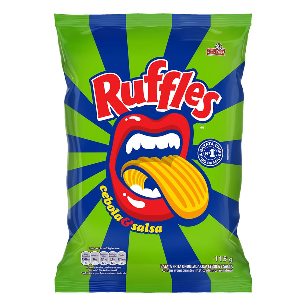 imagem de RUFFLES CEBOLA E SALSA 115G