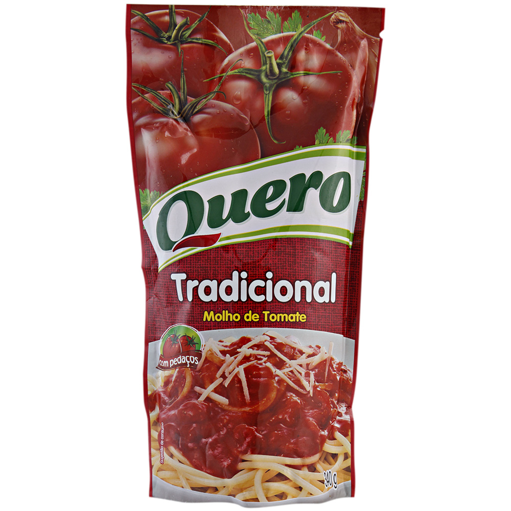 imagem de MOLHO DE TOMATE QUERO 340G