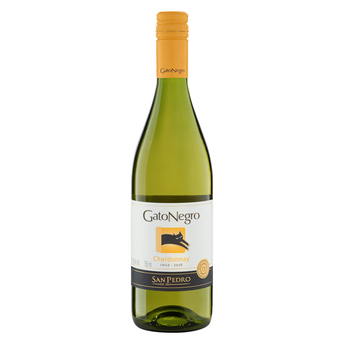imagem de VINHO CHI GATO NEGRO CHARDONNAY 750 ML