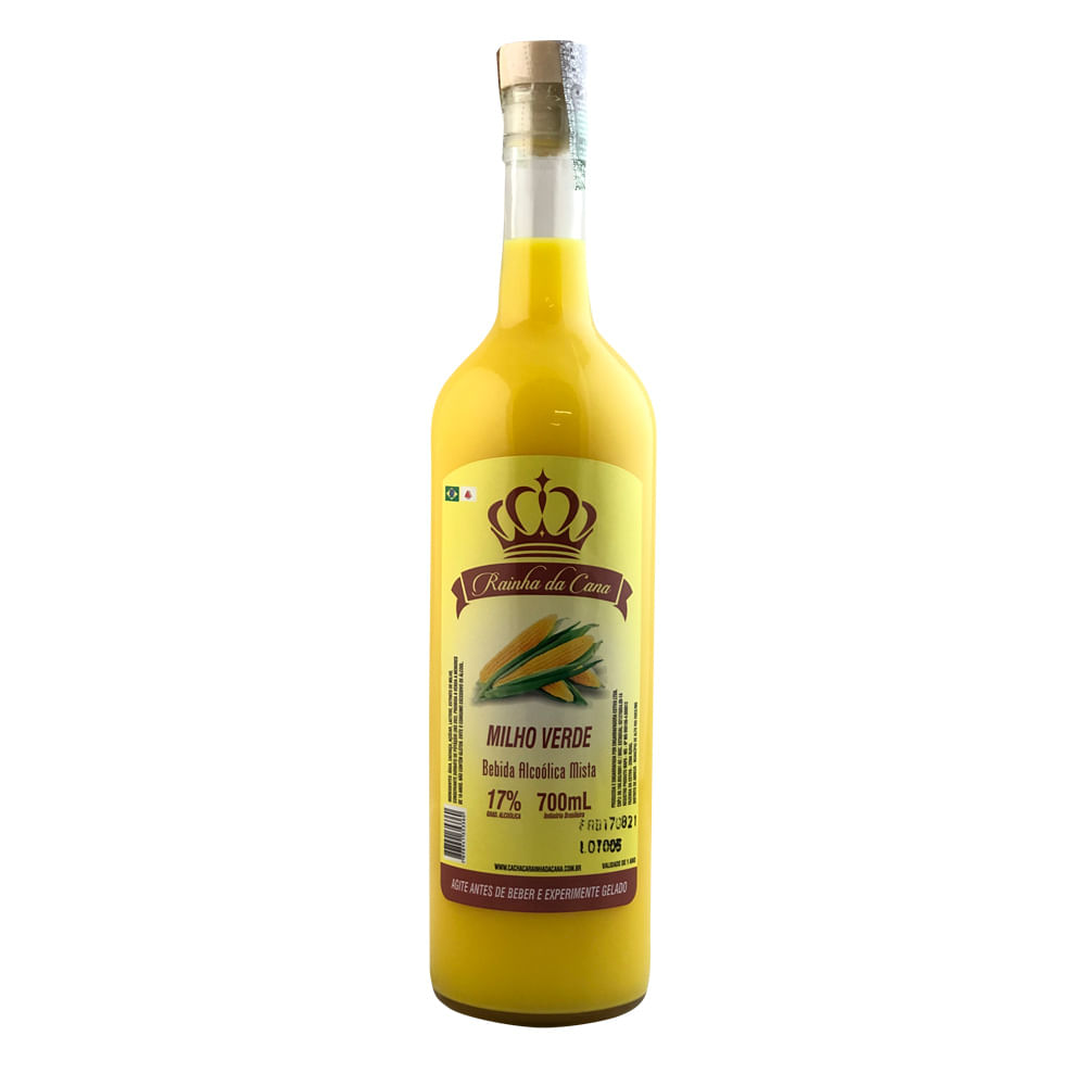 imagem de CACHAÇA MILHO VERDE 700ML