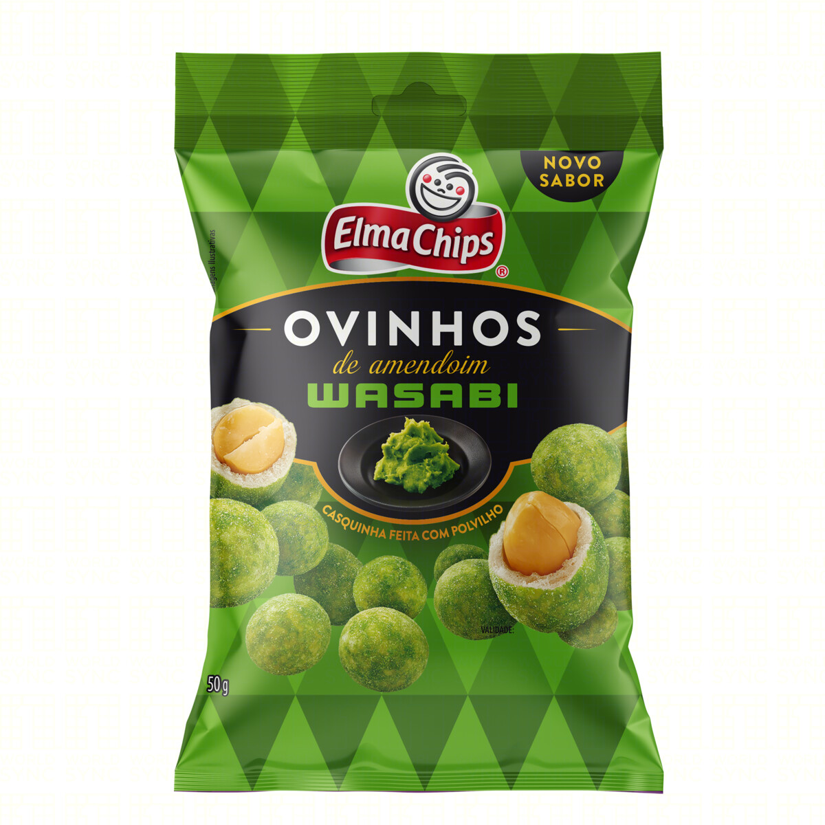 imagem de AMENDOIM OVINHO WASABI 50GX30