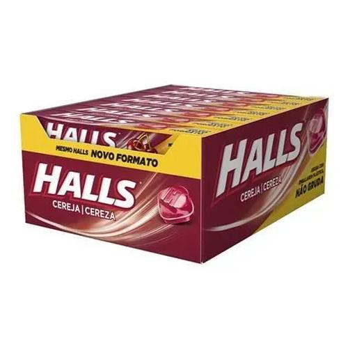 imagem de HALLS CEREJA ENVELOPE 28G CX C/21