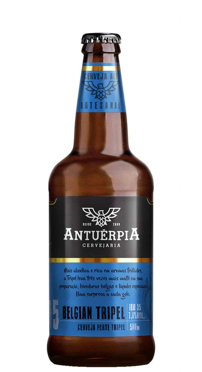 imagem de CERVEJA ANTUERPIA 05 BELGIAN TRIPEL 600ML - CX. C/ 15 UN.