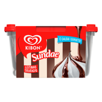 imagem de SORVETE KIBON SUNDAE LEITE TRUFADO 1,4L