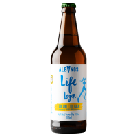 imagem de CERVEJA ALBANOS LIFE LAGER SUPER DRY 600ML