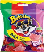 imagem de BUBBALOO BALA MIX GATO 75GR