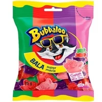 imagem de BUBBALOO BALA MORANGO CITR 82,5GR